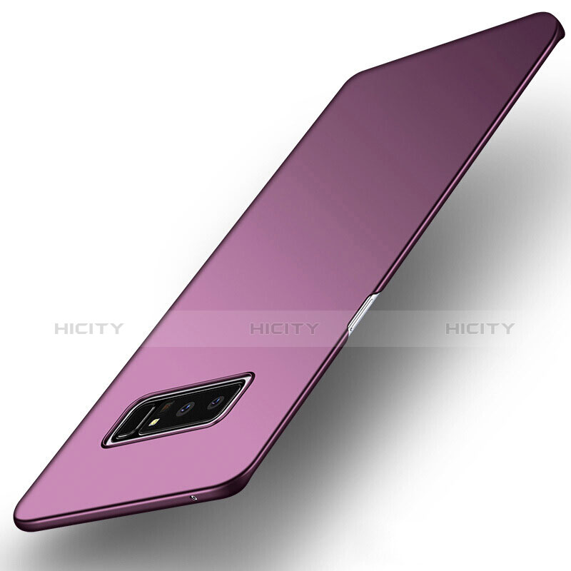 Handyhülle Hülle Kunststoff Schutzhülle Matt M09 für Samsung Galaxy Note 8 Duos N950F Violett