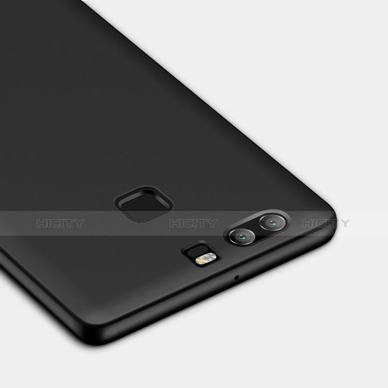 Handyhülle Hülle Kunststoff Schutzhülle Matt M10 für Huawei P9 Plus Schwarz