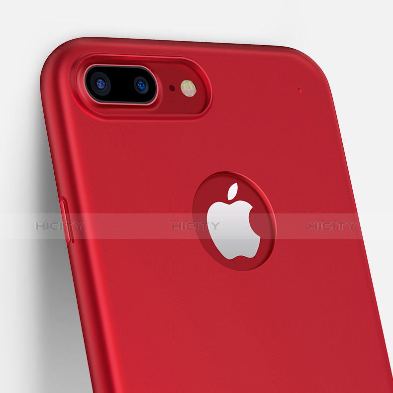 Handyhülle Hülle Kunststoff Schutzhülle Matt M11 für Apple iPhone 7 Plus Rot