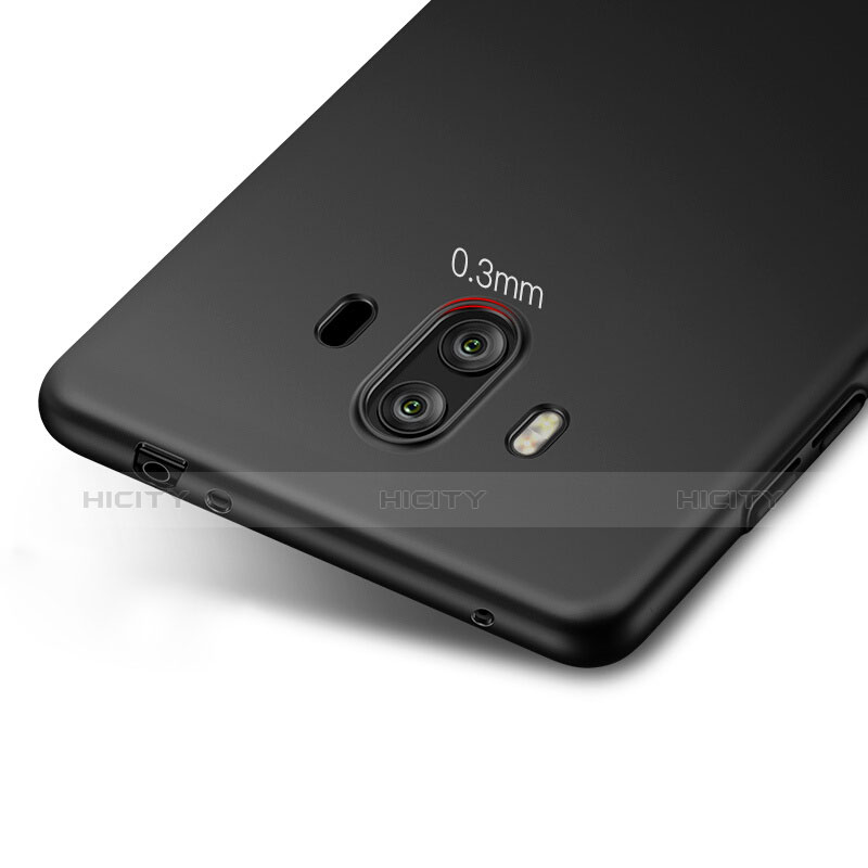 Handyhülle Hülle Kunststoff Schutzhülle Matt M11 für Huawei Mate 10 Schwarz