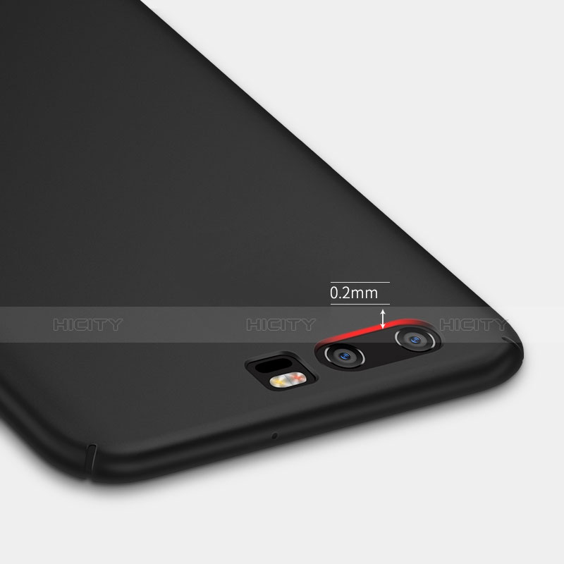 Handyhülle Hülle Kunststoff Schutzhülle Matt M12 für Huawei P10 Schwarz