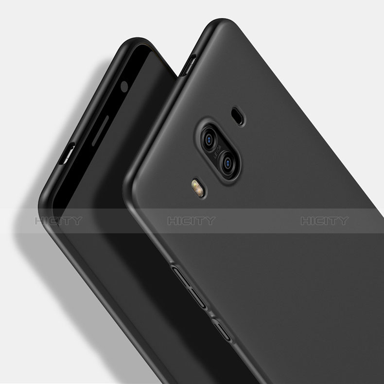 Handyhülle Hülle Kunststoff Schutzhülle Matt M16 für Huawei Mate 10 Schwarz