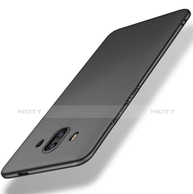 Handyhülle Hülle Kunststoff Schutzhülle Matt M16 für Huawei Mate 10 Schwarz