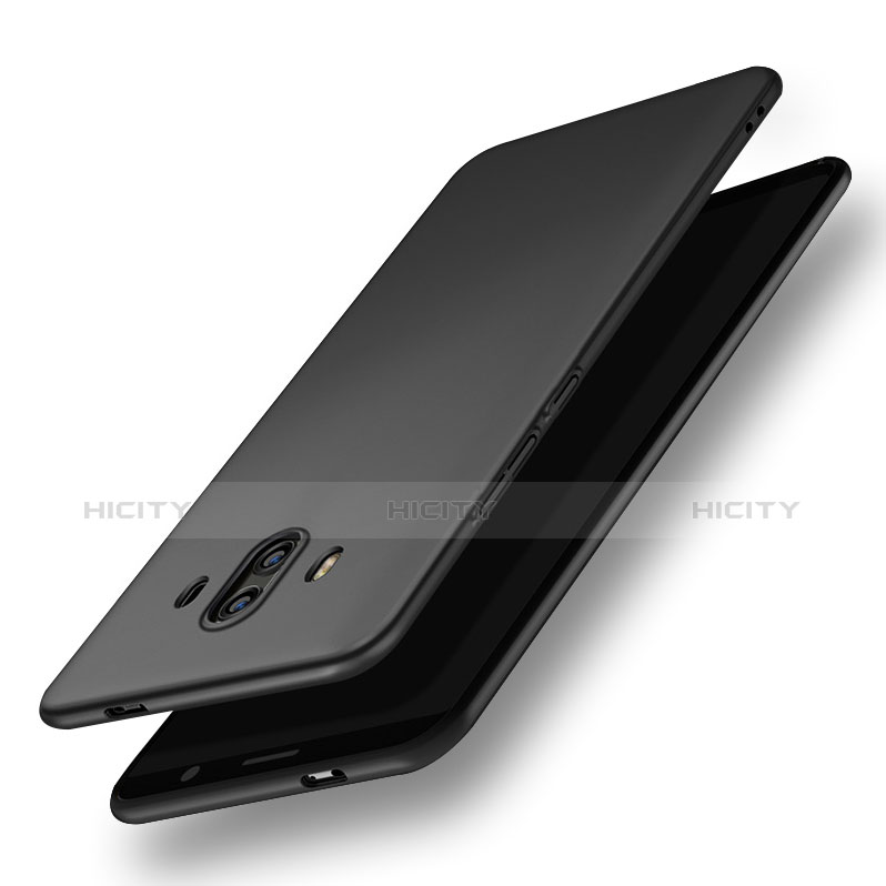 Handyhülle Hülle Kunststoff Schutzhülle Matt M16 für Huawei Mate 10 Schwarz