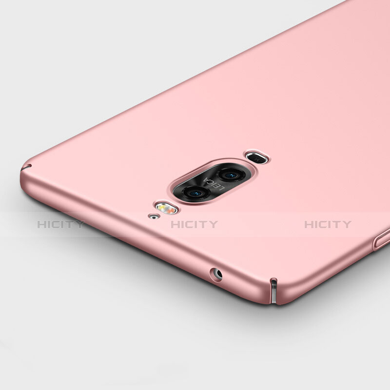 Handyhülle Hülle Kunststoff Schutzhülle Matt mit Fingerring Ständer für Huawei Mate 9 Pro Rosegold