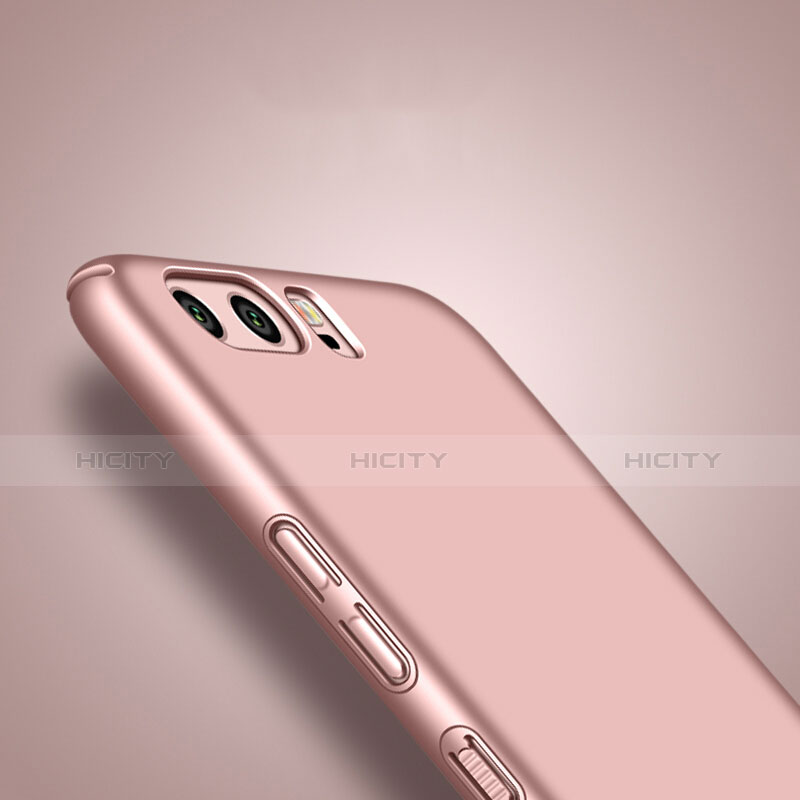 Handyhülle Hülle Kunststoff Schutzhülle Matt mit Fingerring Ständer für Huawei P10 Rosa