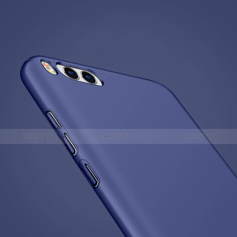 Handyhülle Hülle Kunststoff Schutzhülle Matt mit Fingerring Ständer für Xiaomi Mi 6 Blau