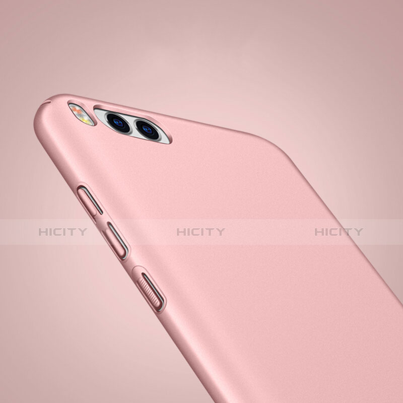 Handyhülle Hülle Kunststoff Schutzhülle Matt mit Fingerring Ständer für Xiaomi Mi 6 Rosa