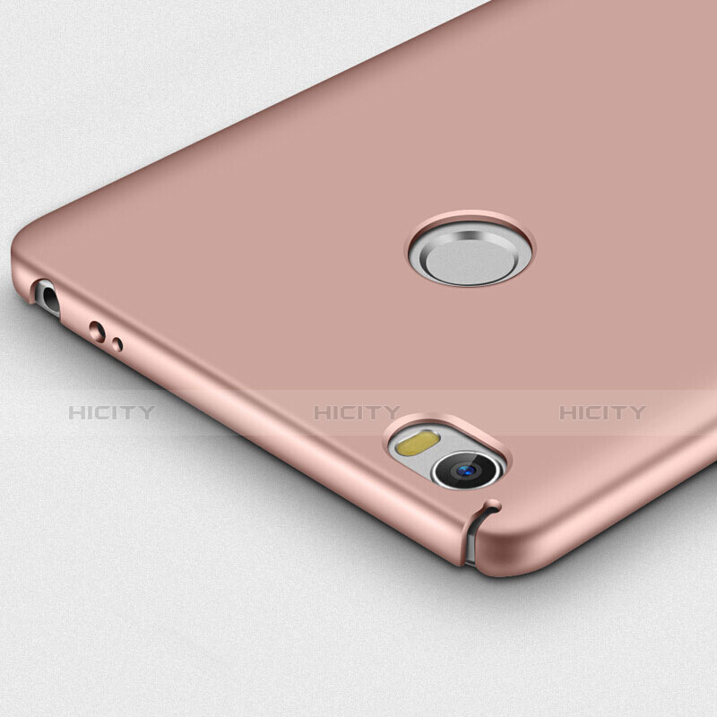 Handyhülle Hülle Kunststoff Schutzhülle Matt mit Fingerring Ständer für Xiaomi Mi Max Rosegold