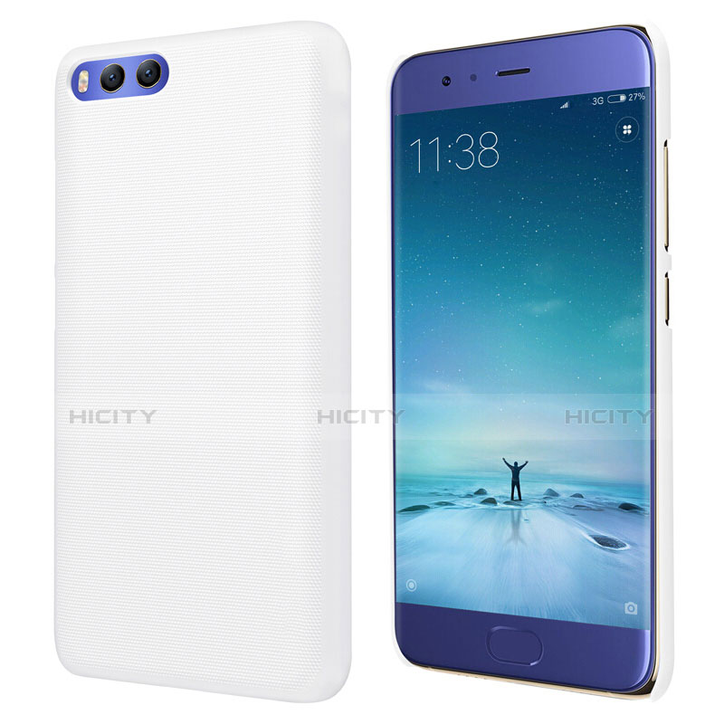 Handyhülle Hülle Kunststoff Schutzhülle Matt P01 für Xiaomi Mi 6 Weiß Plus