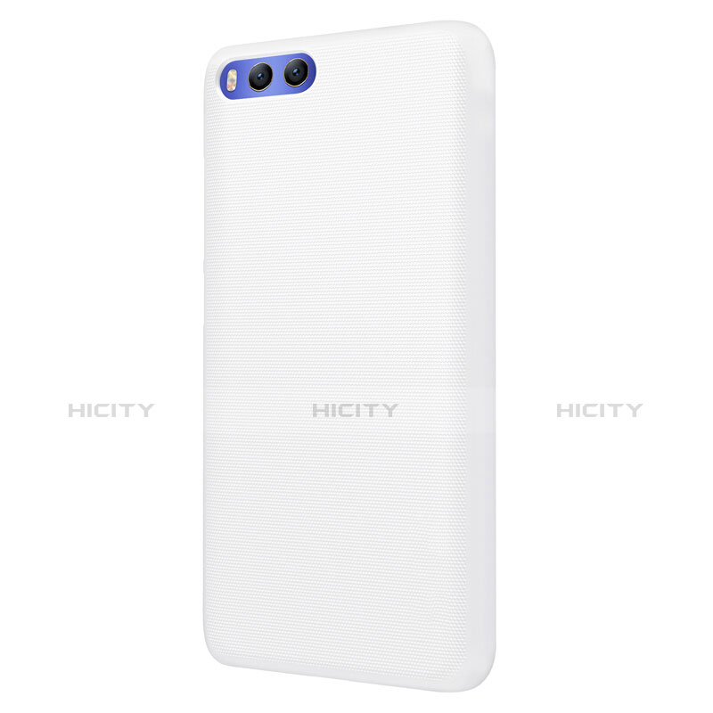 Handyhülle Hülle Kunststoff Schutzhülle Matt P01 für Xiaomi Mi 6 Weiß groß