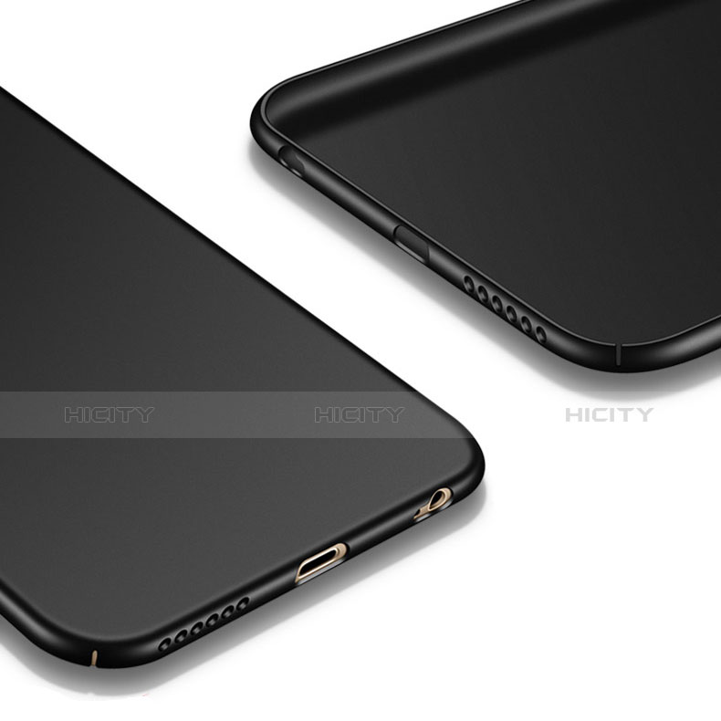 Handyhülle Hülle Kunststoff Schutzhülle Matt P03 für Apple iPhone 6S Schwarz