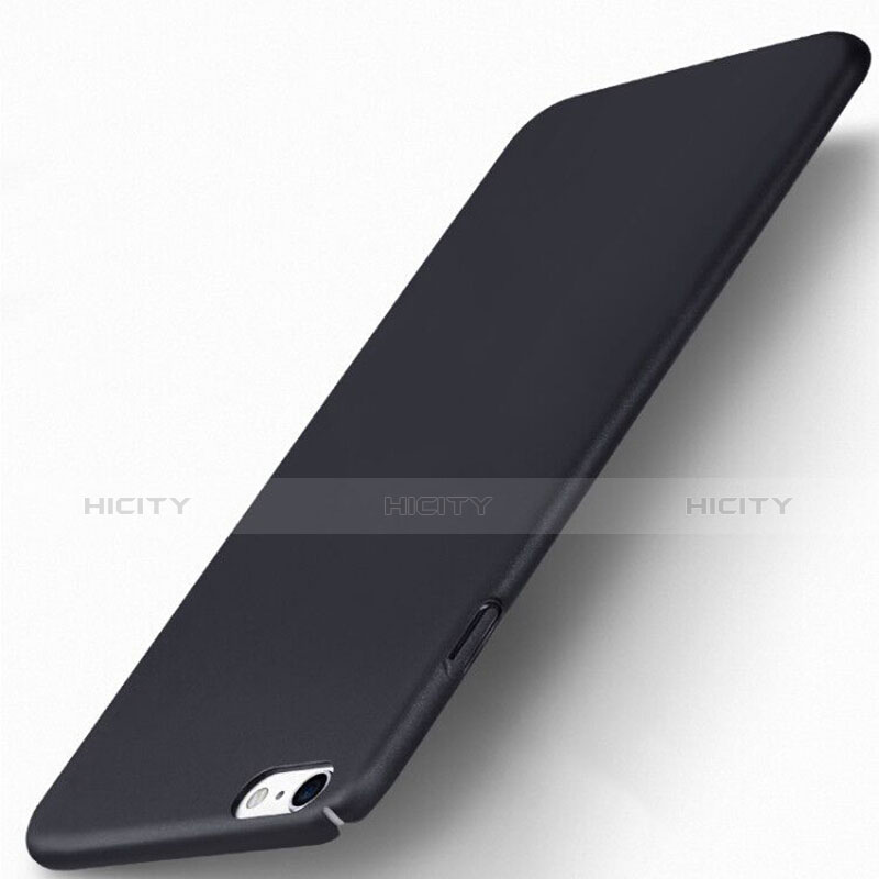 Handyhülle Hülle Kunststoff Schutzhülle Matt P04 für Apple iPhone 6 Schwarz