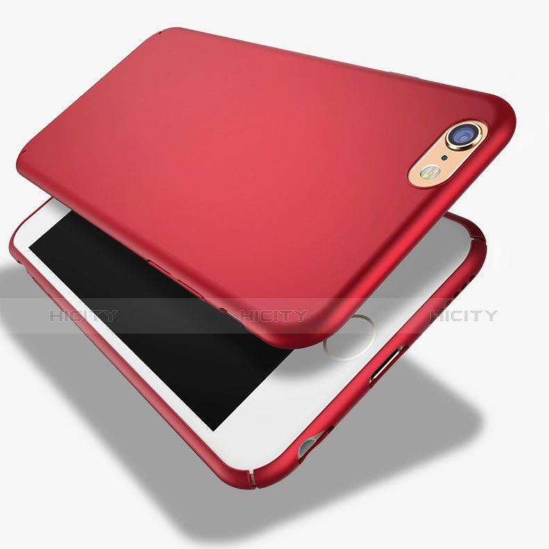 Handyhülle Hülle Kunststoff Schutzhülle Matt R01 für Apple iPhone 6 Schwarz