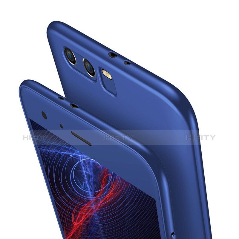 Handyhülle Hülle Kunststoff Schutzhülle Matt Vorder und Rückseite 360 Grad für Huawei Honor 9 Blau