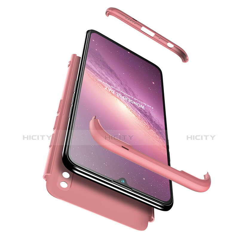 Handyhülle Hülle Kunststoff Schutzhülle Matt Vorder und Rückseite 360 Grad Q01 für Huawei Nova Lite 3 Rosegold