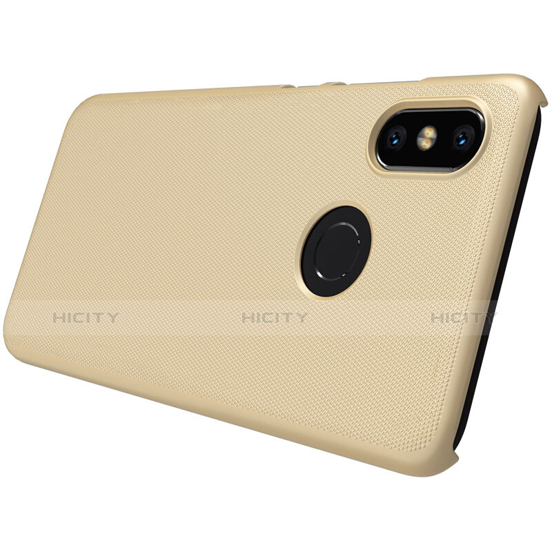 Handyhülle Hülle Kunststoff Schutzhülle Punkte Loch für Xiaomi Mi 8 Gold