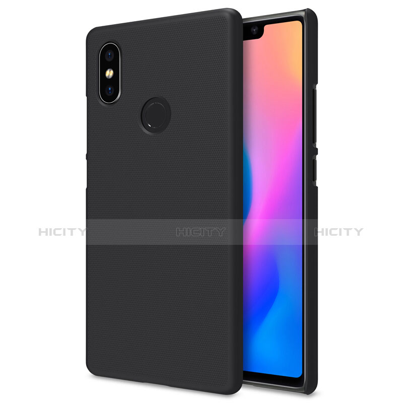 Handyhülle Hülle Kunststoff Schutzhülle Punkte Loch für Xiaomi Mi 8 SE Schwarz