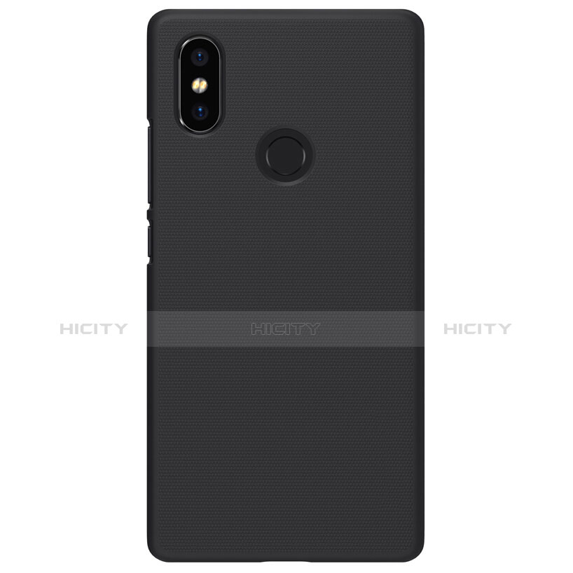 Handyhülle Hülle Kunststoff Schutzhülle Punkte Loch für Xiaomi Mi 8 SE Schwarz