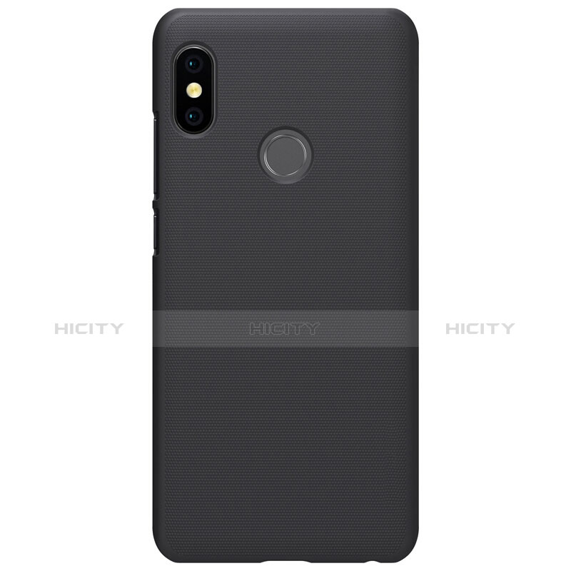 Handyhülle Hülle Kunststoff Schutzhülle Punkte Loch für Xiaomi Redmi Note 5 AI Dual Camera Schwarz