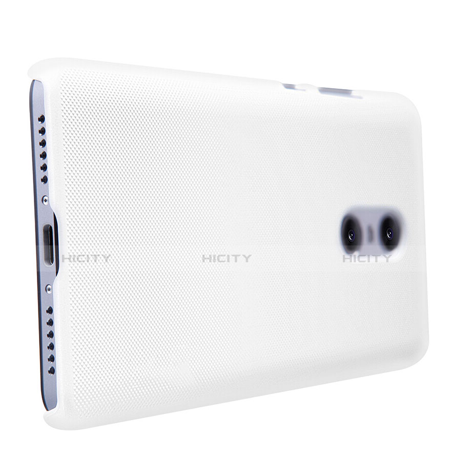 Handyhülle Hülle Kunststoff Schutzhülle Punkte Loch für Xiaomi Redmi Pro Weiß