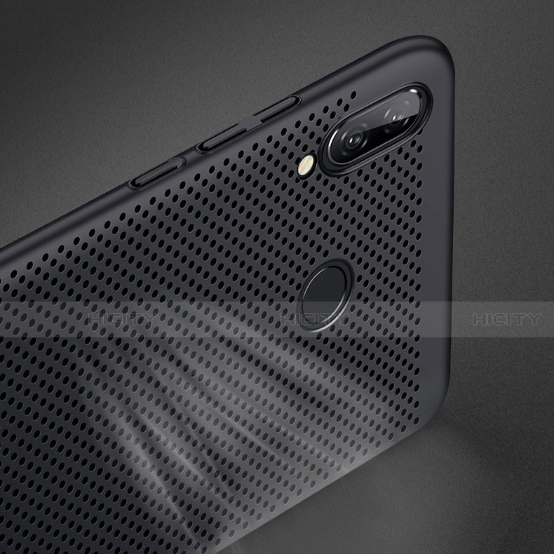 Handyhülle Hülle Kunststoff Schutzhülle Punkte Loch Tasche für Huawei Honor 8X groß