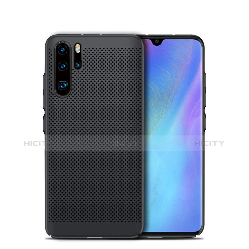 Handyhülle Hülle Kunststoff Schutzhülle Punkte Loch Tasche für Huawei P30 Pro