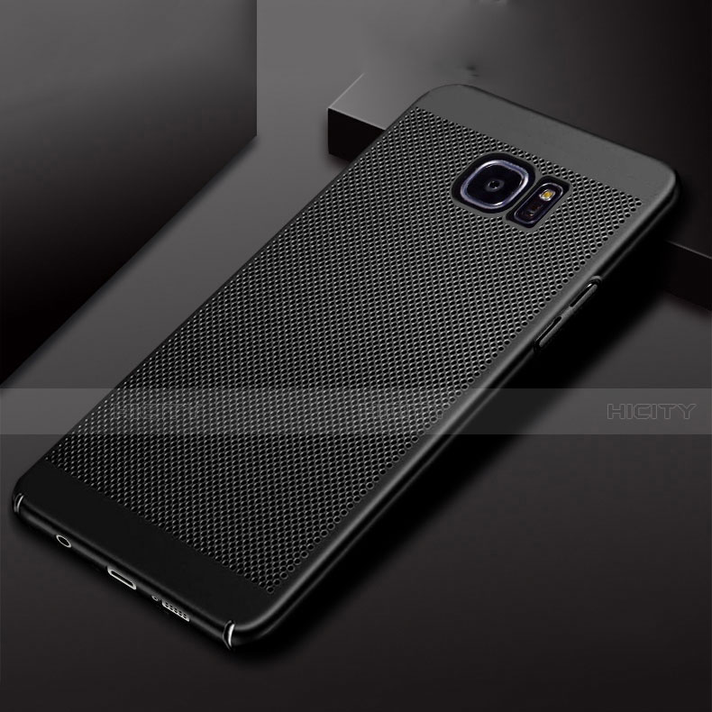 Handyhülle Hülle Kunststoff Schutzhülle Punkte Loch Tasche für Samsung Galaxy S7 Edge G935F