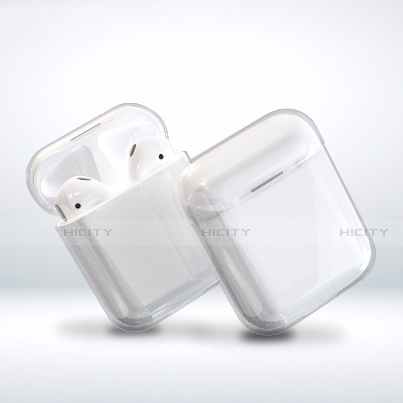 Handyhülle Hülle Kunststoff Schutzhülle Tasche für AirPods Ladekoffer Matt Klar