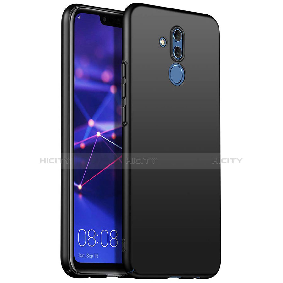 Handyhülle Hülle Kunststoff Schutzhülle Tasche Matt G01 für Huawei Mate 20 Lite Schwarz Plus