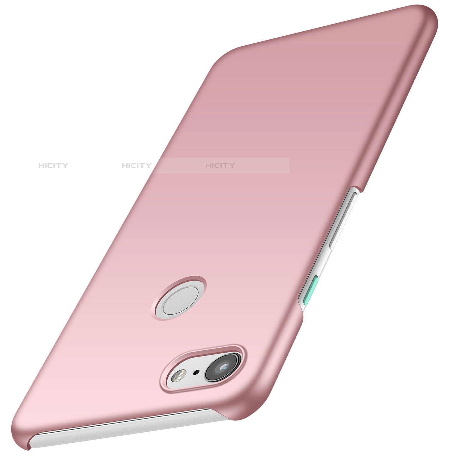 Handyhülle Hülle Kunststoff Schutzhülle Tasche Matt M01 für Google Pixel 3 XL Rosegold