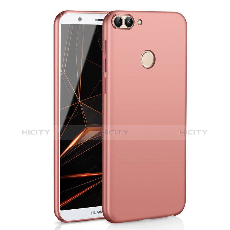 Handyhülle Hülle Kunststoff Schutzhülle Tasche Matt M01 für Huawei Enjoy 7S Rosegold