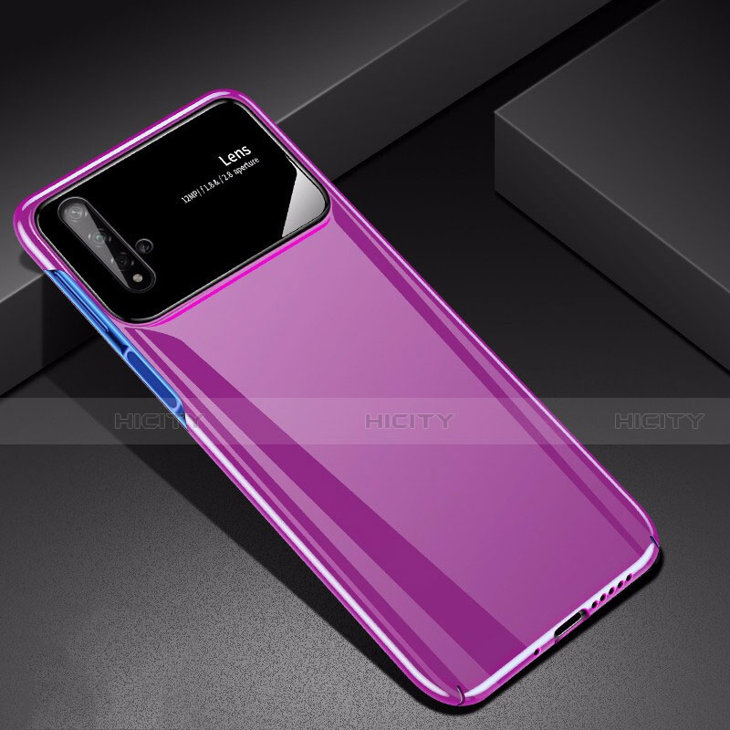 Handyhülle Hülle Kunststoff Schutzhülle Tasche Matt M01 für Huawei Honor 20 Violett