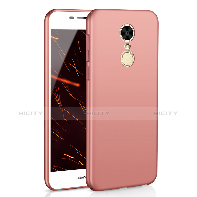 Handyhülle Hülle Kunststoff Schutzhülle Tasche Matt M01 für Huawei Honor 6C Rosegold