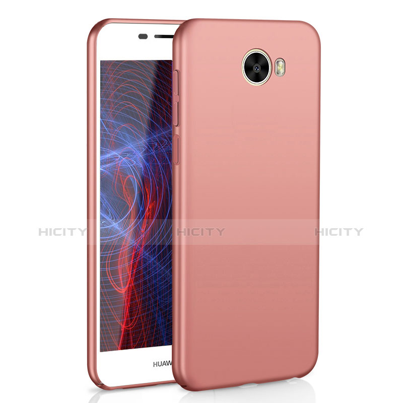 Handyhülle Hülle Kunststoff Schutzhülle Tasche Matt M01 für Huawei Honor Play 5 Rosegold