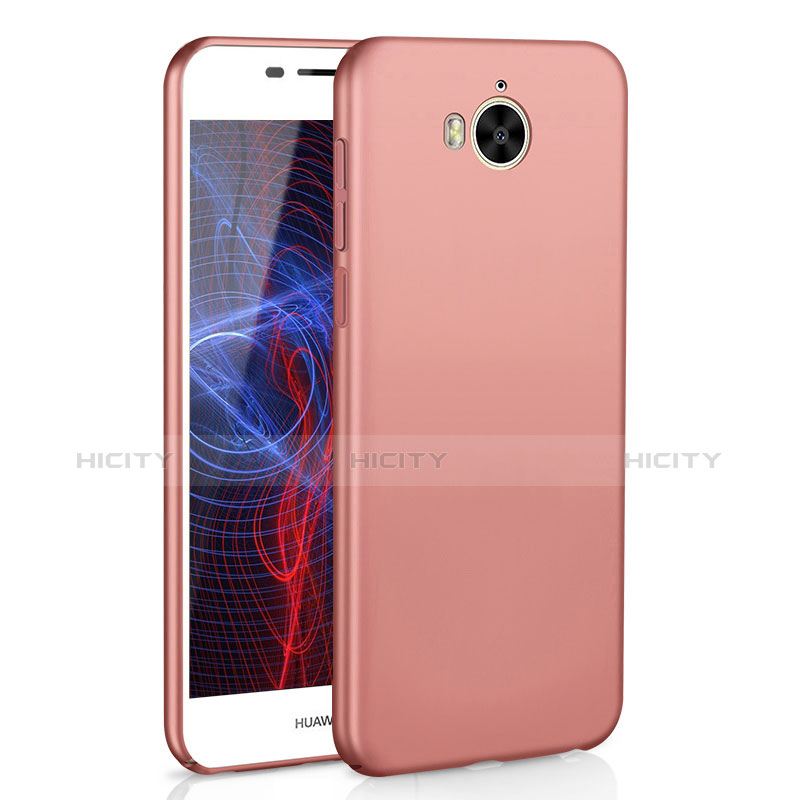 Handyhülle Hülle Kunststoff Schutzhülle Tasche Matt M01 für Huawei Honor Play 6 Rosegold