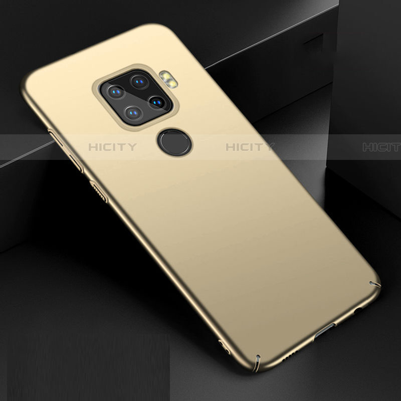 Handyhülle Hülle Kunststoff Schutzhülle Tasche Matt M01 für Huawei Mate 30 Lite Gold