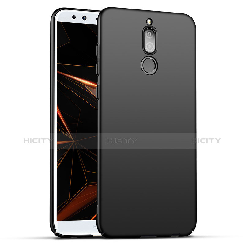 Handyhülle Hülle Kunststoff Schutzhülle Tasche Matt M01 für Huawei Nova 2i Schwarz