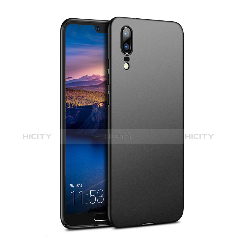 Handyhülle Hülle Kunststoff Schutzhülle Tasche Matt M01 für Huawei P20