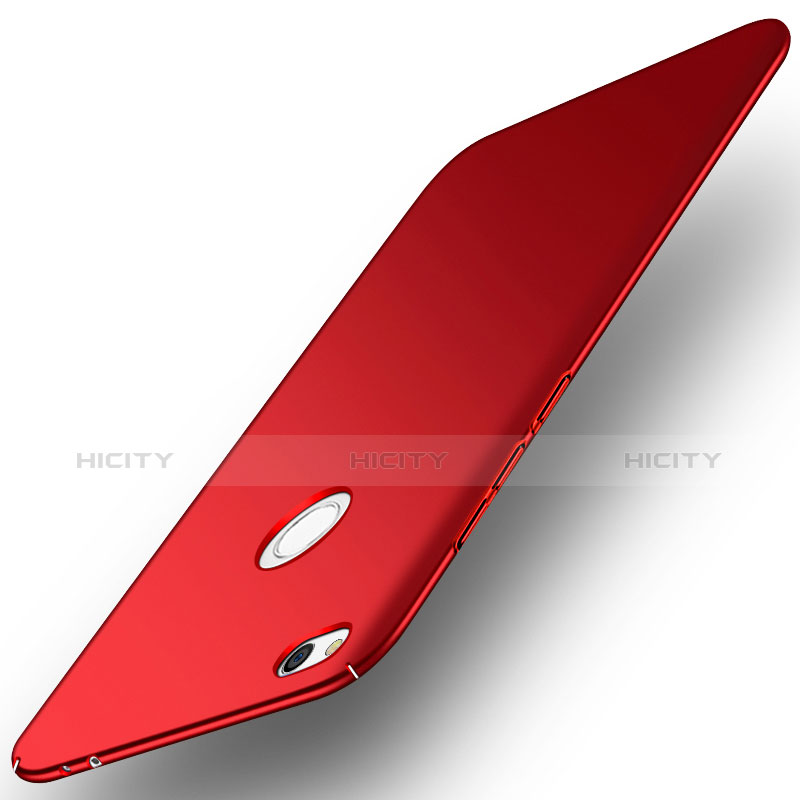 Handyhülle Hülle Kunststoff Schutzhülle Tasche Matt M01 für Huawei P8 Lite (2017) Rot