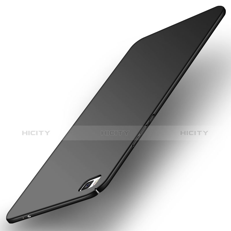 Handyhülle Hülle Kunststoff Schutzhülle Tasche Matt M01 für Huawei P8 Schwarz