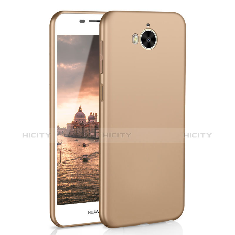 Handyhülle Hülle Kunststoff Schutzhülle Tasche Matt M01 für Huawei Y5 III Y5 3 Gold