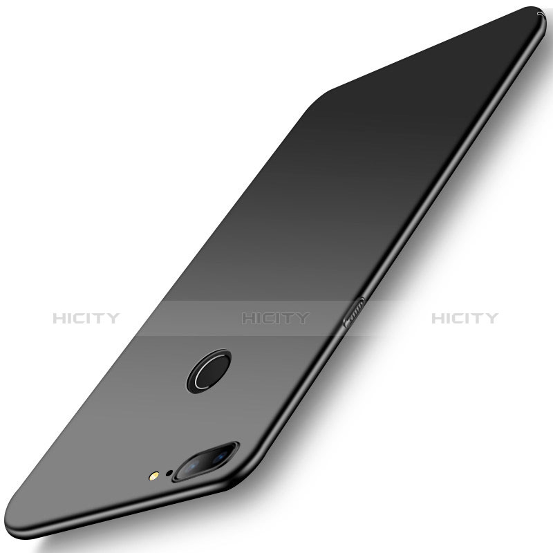 Handyhülle Hülle Kunststoff Schutzhülle Tasche Matt M01 für OnePlus 5T A5010 Schwarz