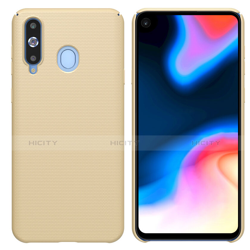 Handyhülle Hülle Kunststoff Schutzhülle Tasche Matt M01 für Samsung Galaxy A8s SM-G8870 Gold