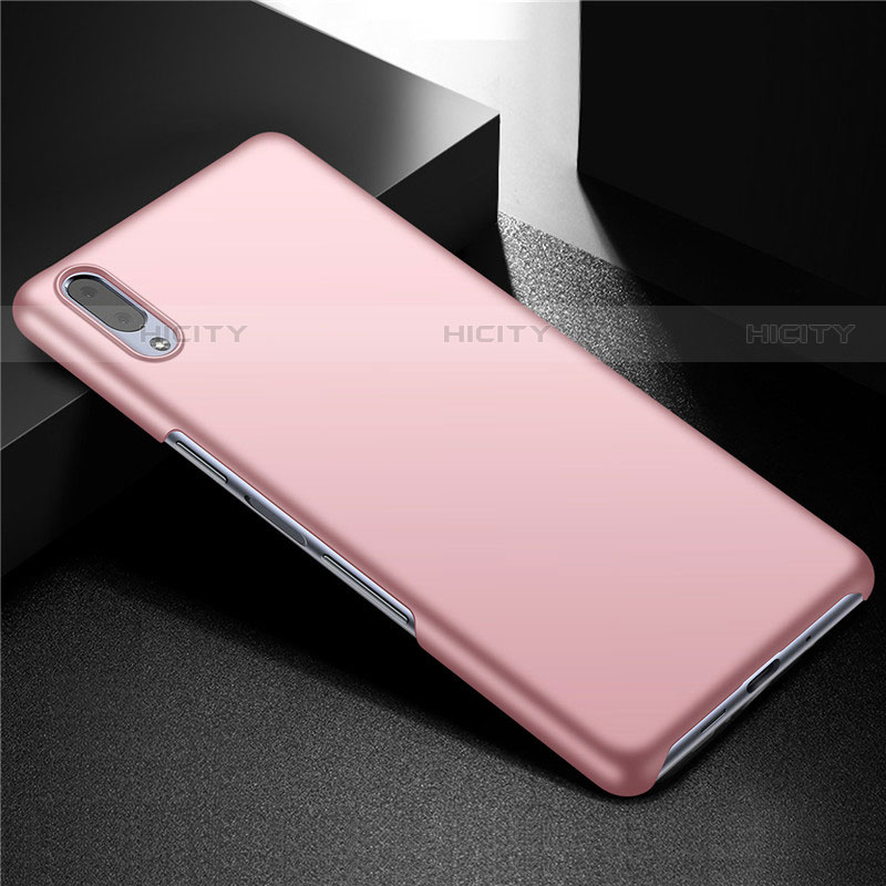 Handyhülle Hülle Kunststoff Schutzhülle Tasche Matt M01 für Sony Xperia L3 Rosegold