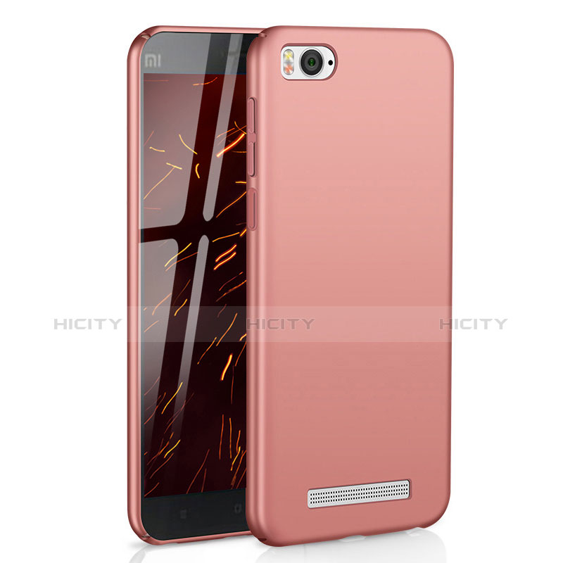 Handyhülle Hülle Kunststoff Schutzhülle Tasche Matt M01 für Xiaomi Mi 4C Rosegold