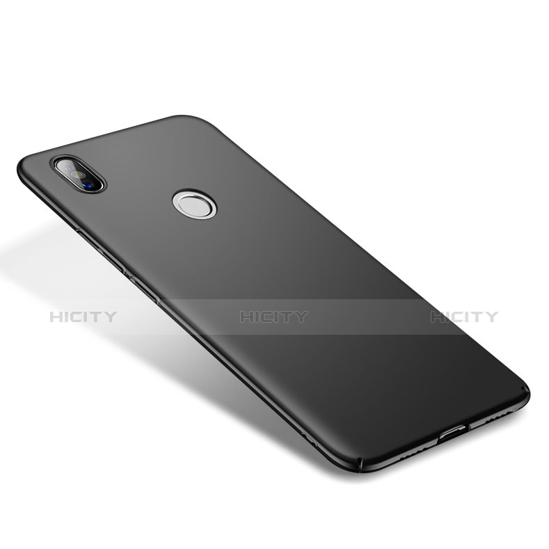 Handyhülle Hülle Kunststoff Schutzhülle Tasche Matt M01 für Xiaomi Mi 8 Schwarz