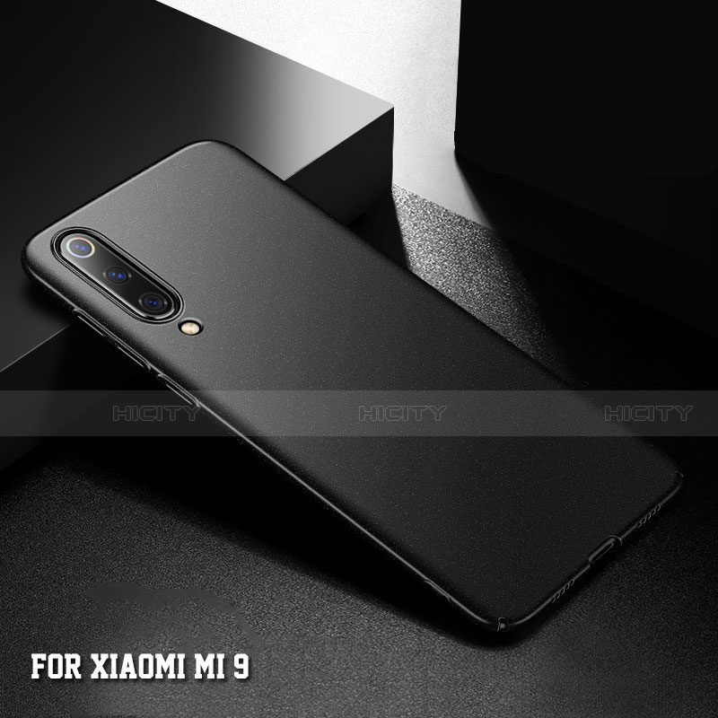 Handyhülle Hülle Kunststoff Schutzhülle Tasche Matt M01 für Xiaomi Mi 9 Lite Schwarz