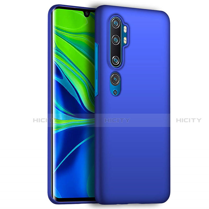 Handyhülle Hülle Kunststoff Schutzhülle Tasche Matt M01 für Xiaomi Mi Note 10 Blau