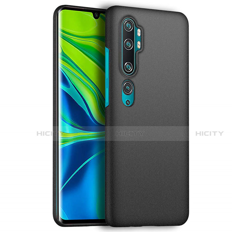 Handyhülle Hülle Kunststoff Schutzhülle Tasche Matt M01 für Xiaomi Mi Note 10 Pro Schwarz Plus